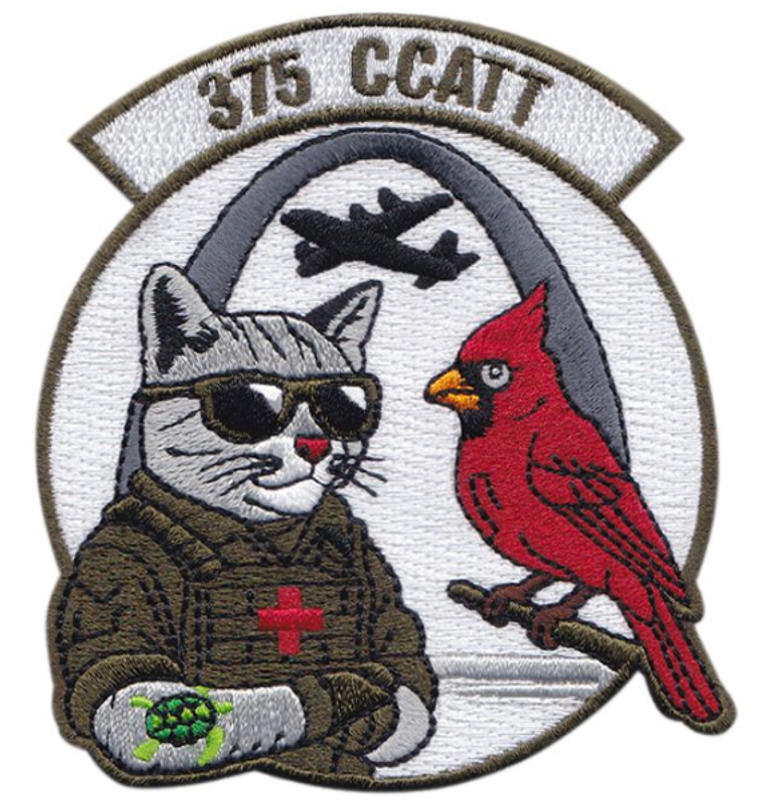 332 ESFS Black Panther Patch | 332nd Expeditionary Security