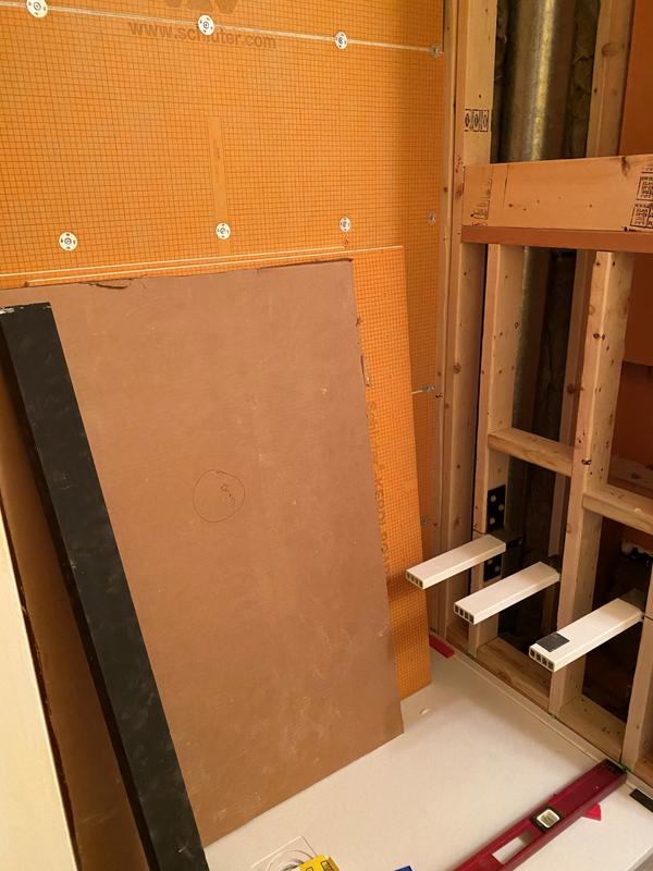 New* The Original Floating Corner Shower Bench Kit® with Dural Tilux - The  Original Granite Bracket
