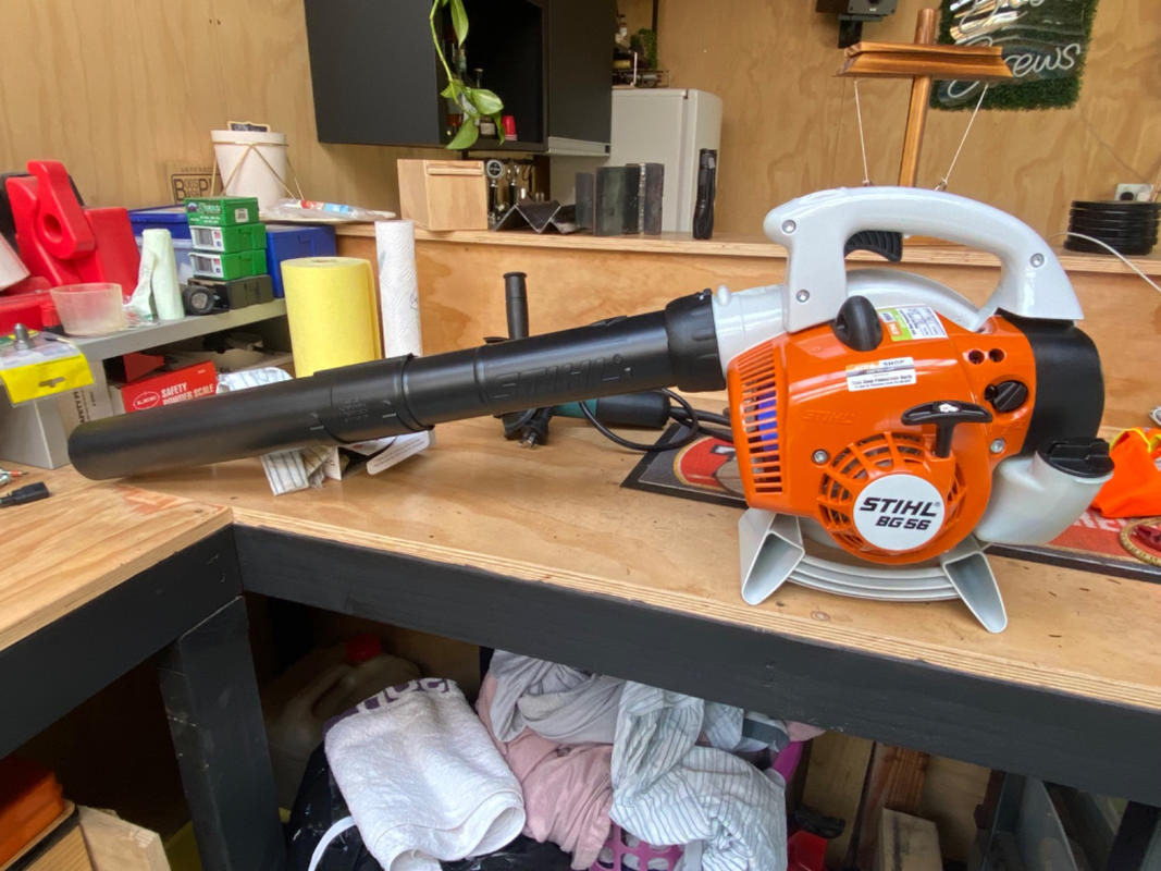 Stihl cordless blower review hot sale