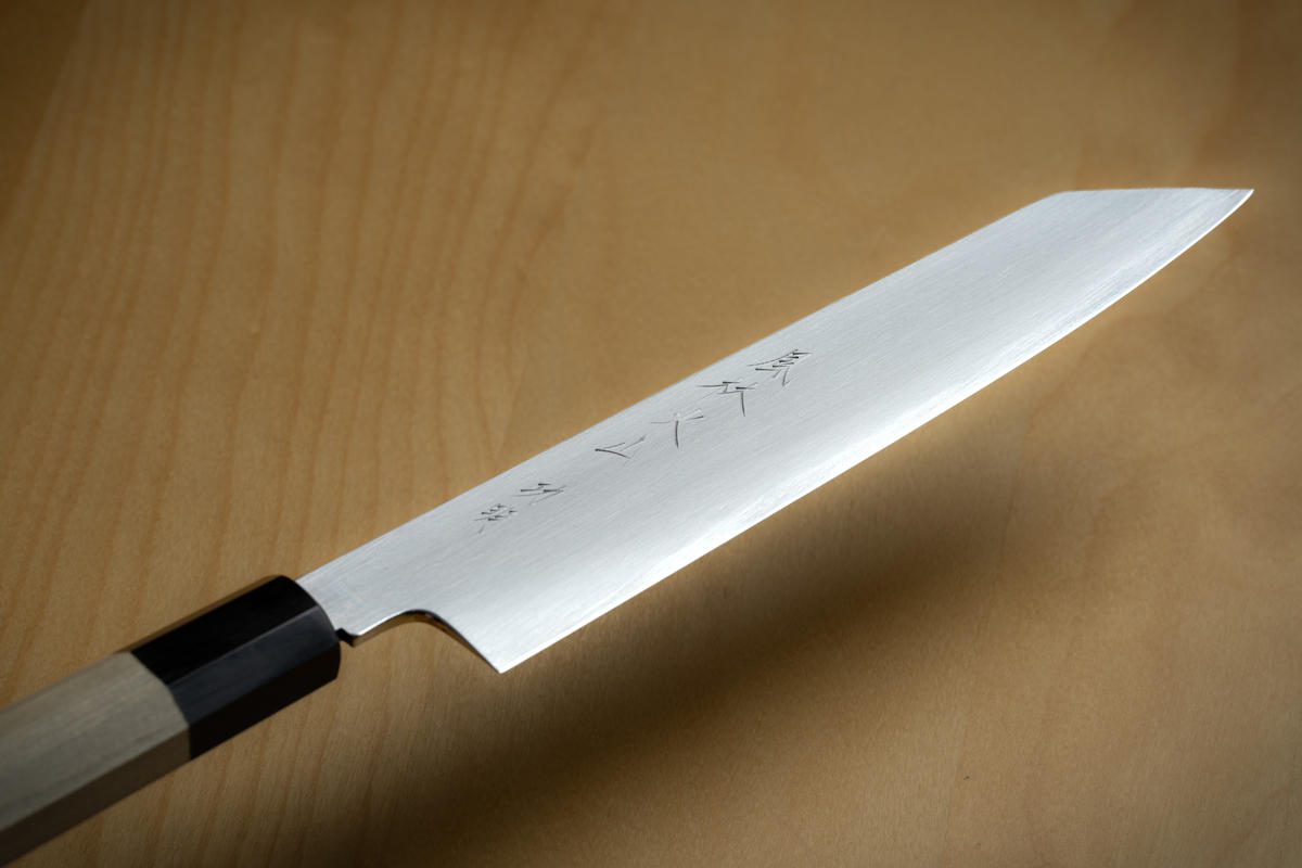 Fu-Rin-Ka-Zan White Steel No.2 Wa Series Hon Kasumi Wa Gyuto (210mm to  270mm, 3 sizes)