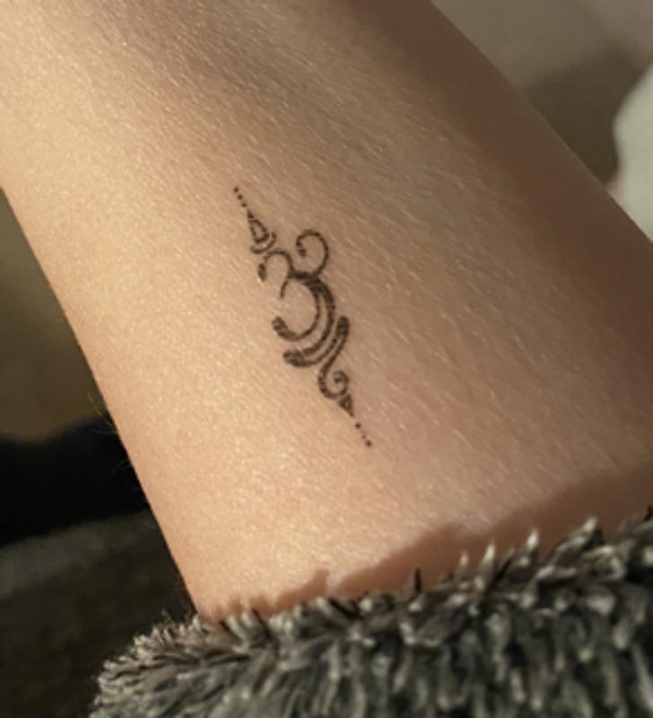COUPLE BUDDHIST SANSKRIT Temporary Tattoo Waterproof Body Arm Leg Art  Stickers $1.30 - PicClick