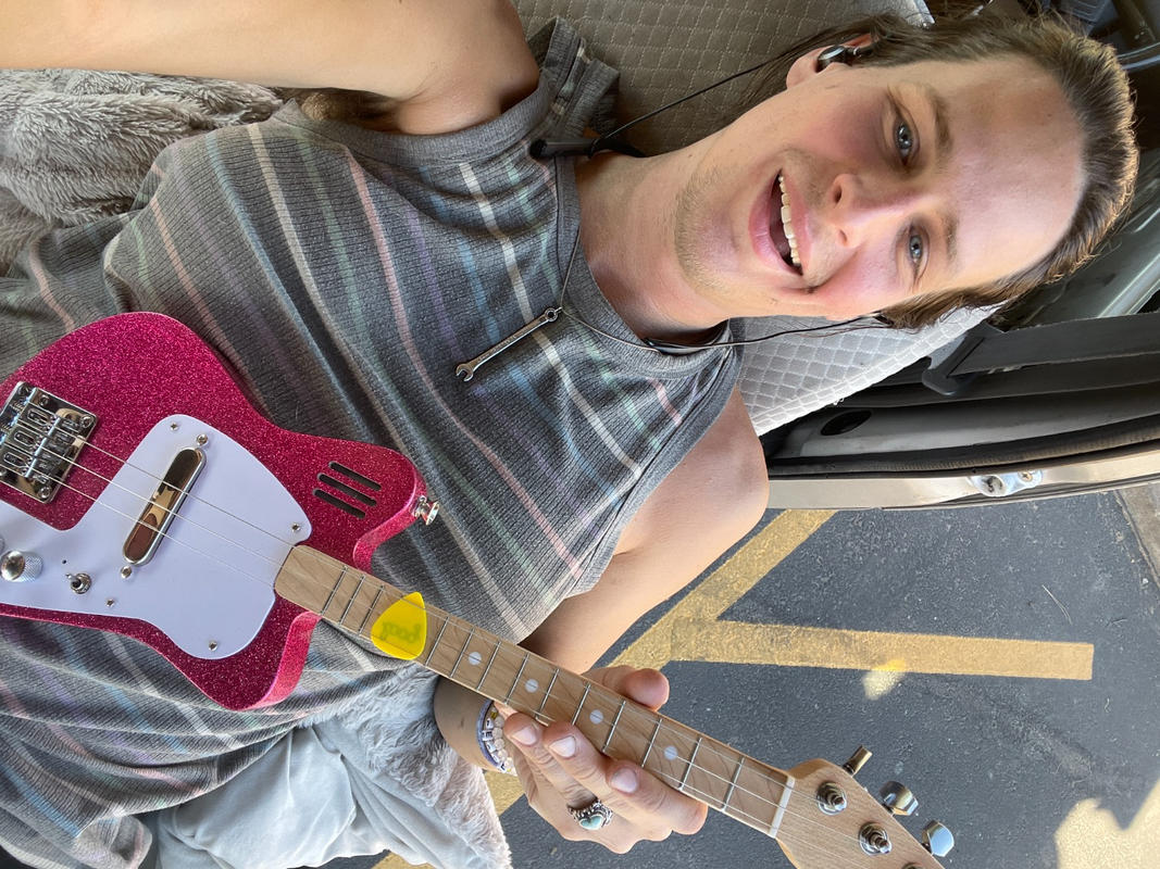 Mini Electric Sparkle Guitar for Kids | Loog Guitars for Toddlers