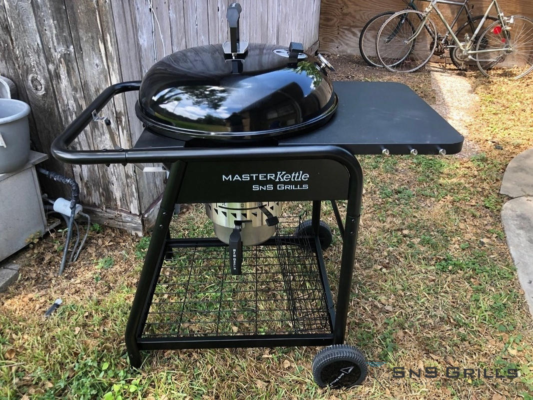 Slow N Sear MasterKettle Charcoal Grill Smoker SnS Grills