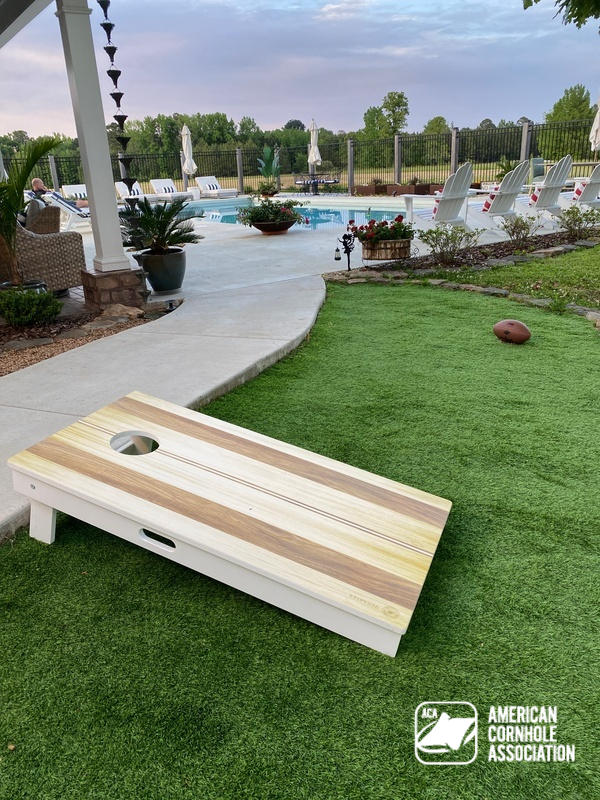 ACA Two-Toned Surfboard Versatex All-Weather Cornhole Boards