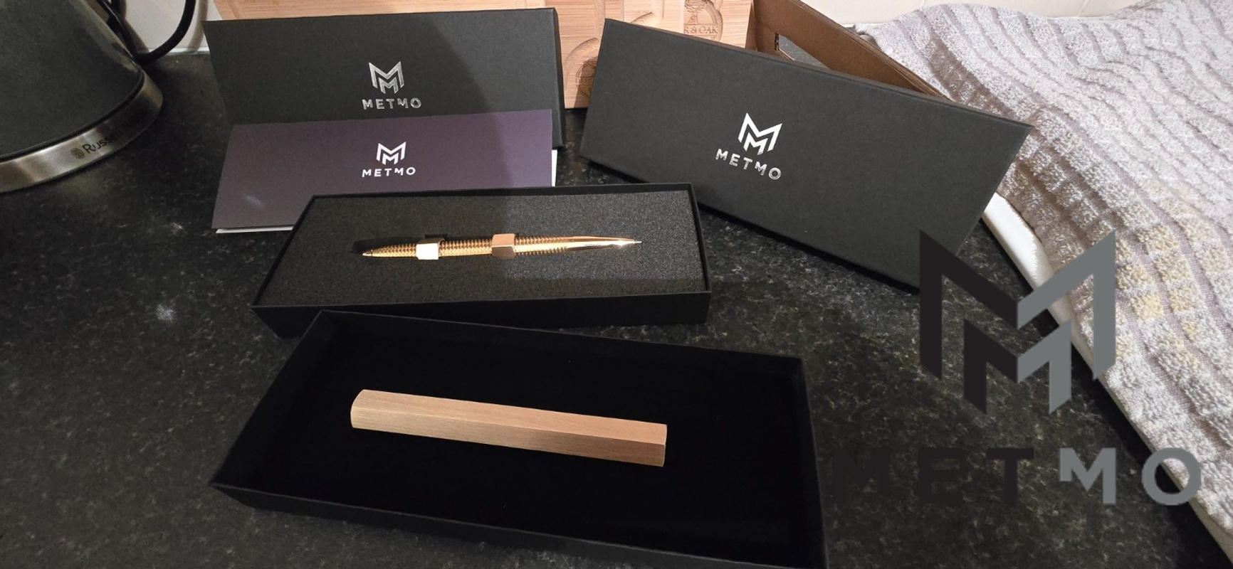 MetMo Brass Dual Thread Pen | Enhance Your Writing Experience