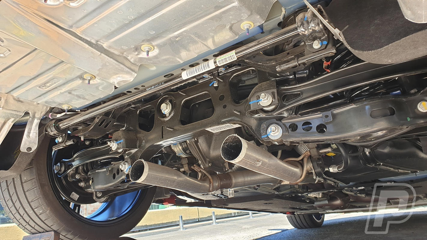 Borla ATAK Axle-Back Exhaust System 11925CB w/ 4