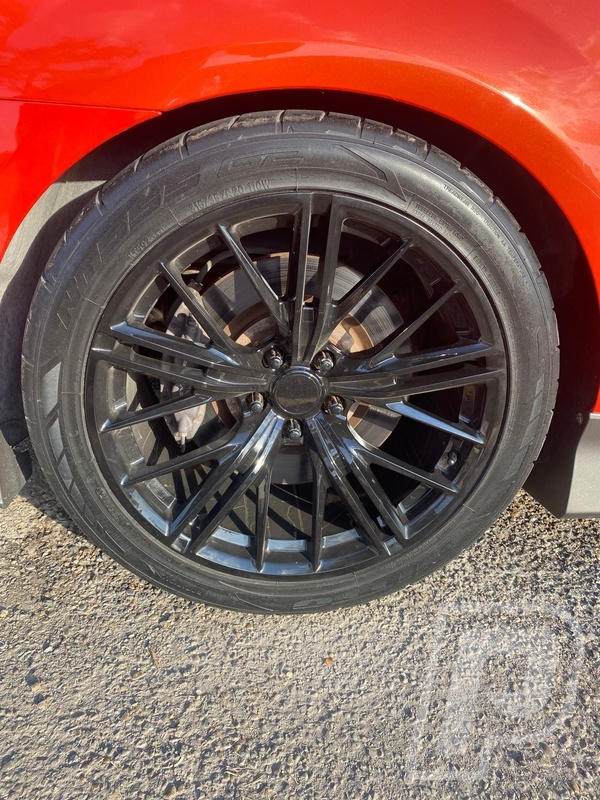 PR194 2017 ZL1 Replica Wheel Set, Gloss Black, 20x10 & 20x11