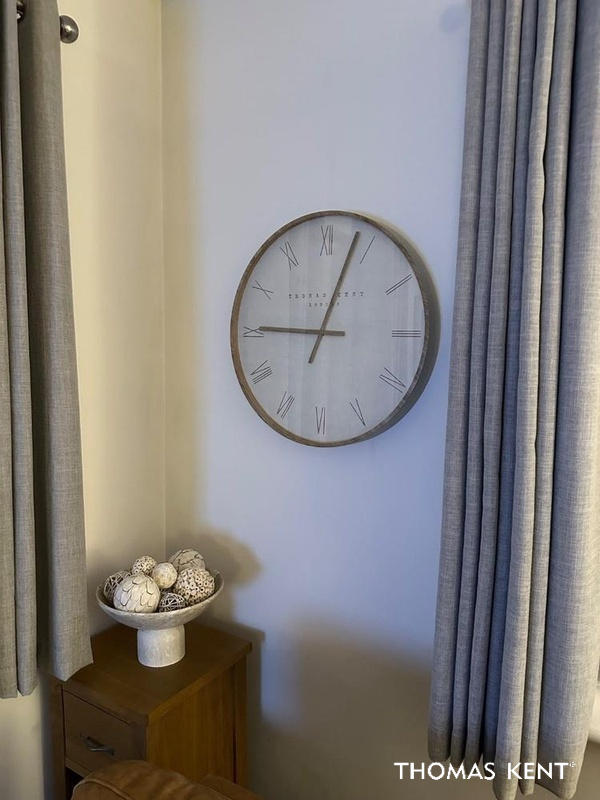 Large Wall Clock | 20 inch Nordic Tofu