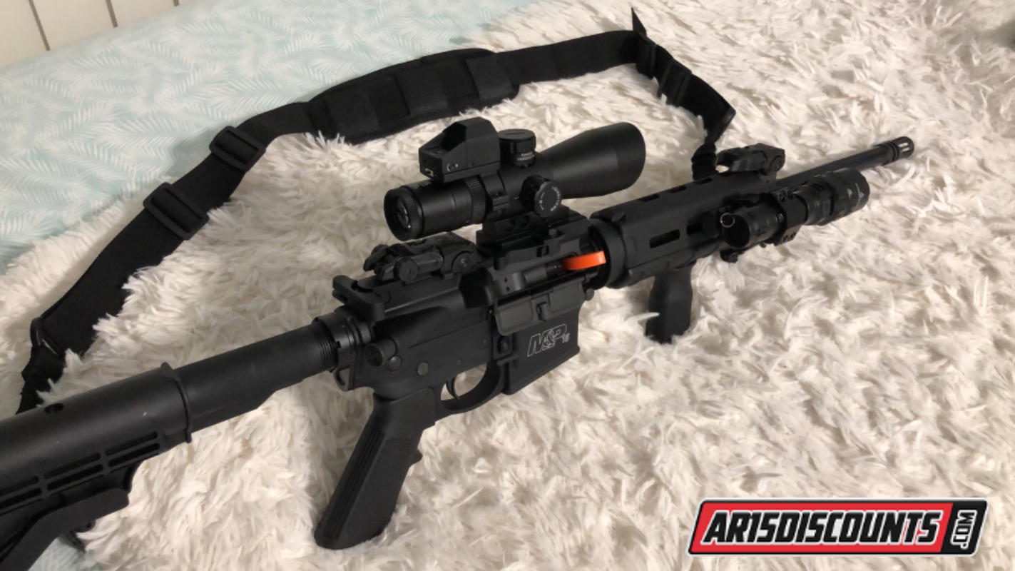 トイガン NcSTAR GEN II SPR NcSTAR 3-9X42 USS Gen II/ P4-SNIPER w/Micro Red Dot - AR15Discounts