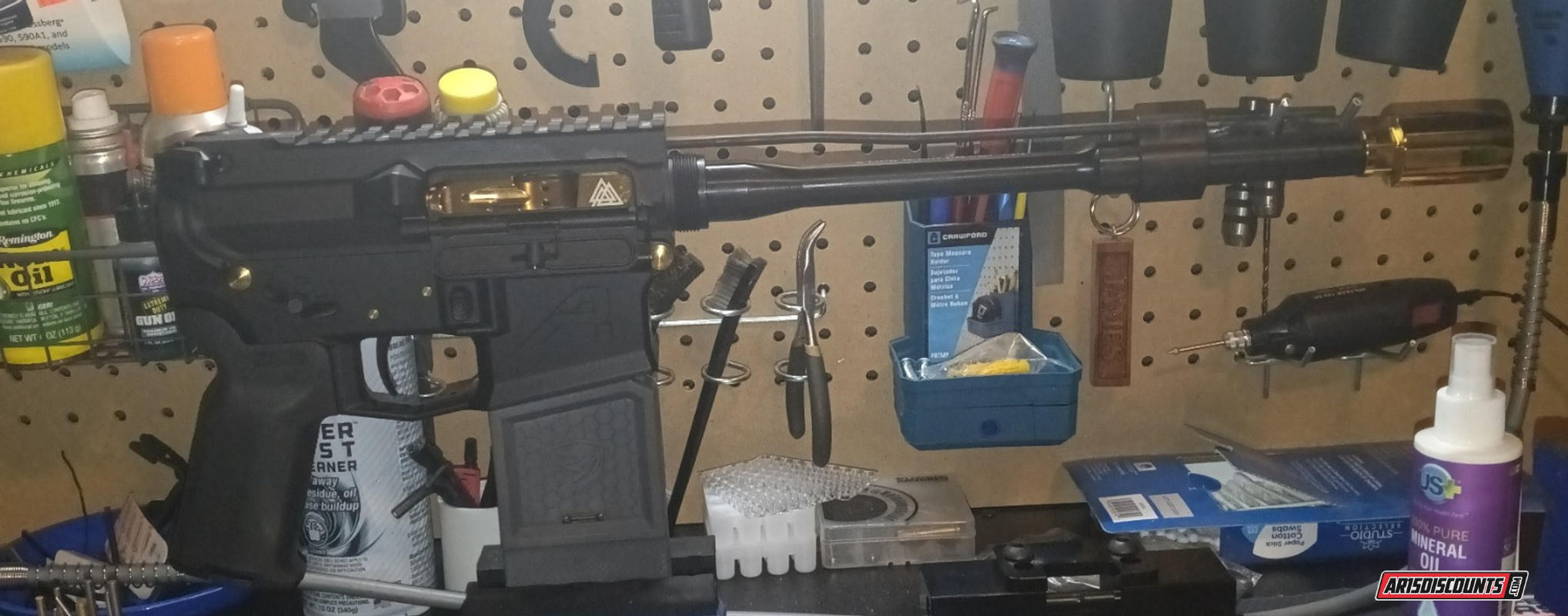 Assembled Nitride Low Profile Gas Block + Melonite Gas Tube