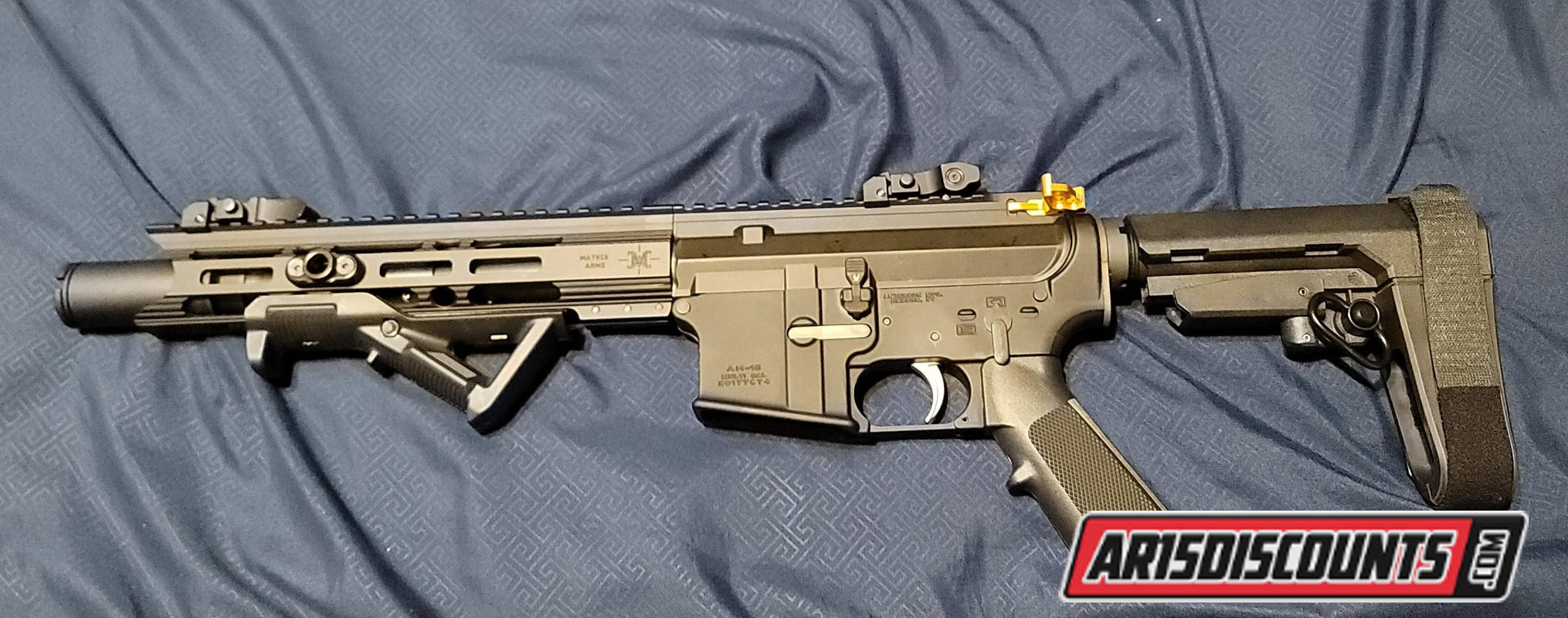 MAR009 - NBS Stainless Steel Gas Tube Pistol Length - AR15Discounts