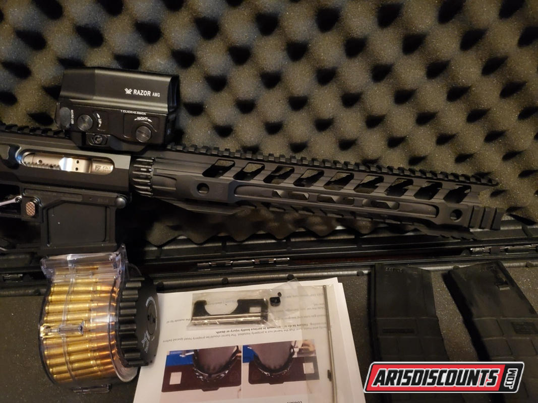 Fortis Night Rail 5.56 M-LOK Handguard - Black - AR15Discounts