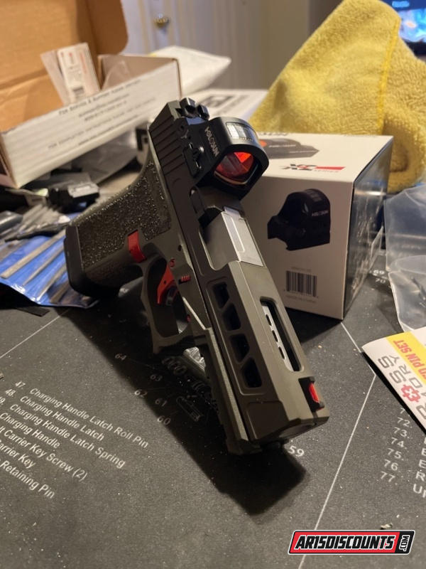 HS507C-X2 - Holosun HS507C-X2 Pistol Red Dot Sight - 2 MOA