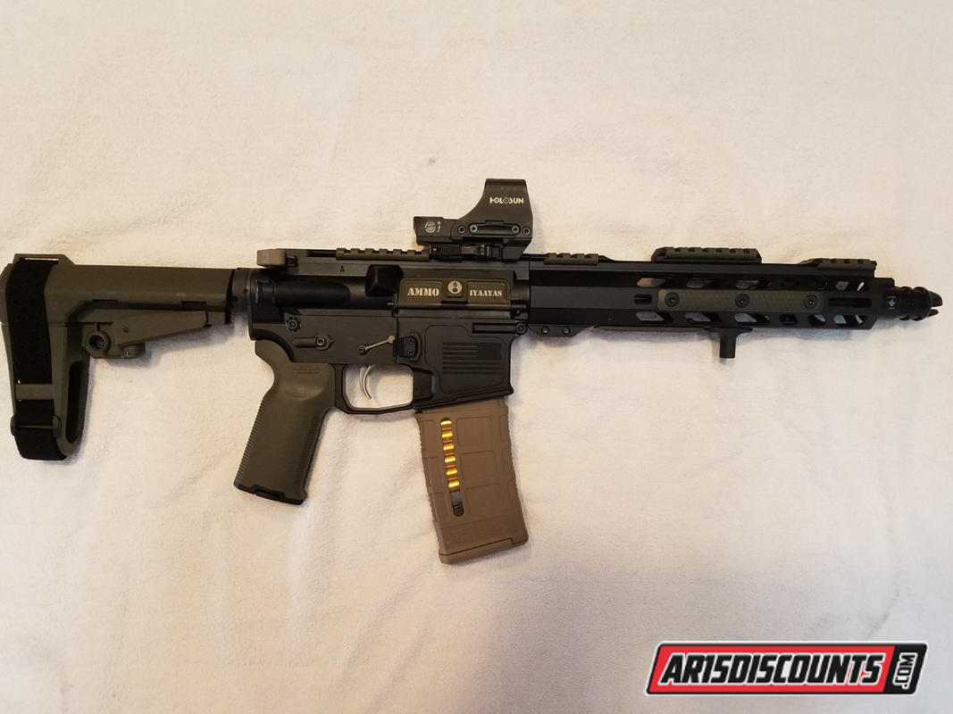 Holosun HE510C-GR Elite Solar Powered Circle Green Dot Sight
