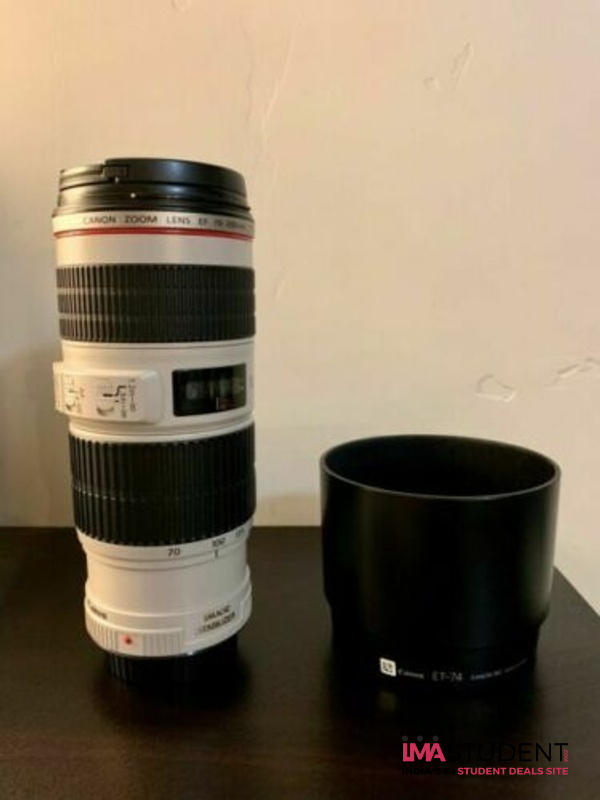 Buy Canon EF 70-200mm f/4L USM Lens Online in India at Lowest