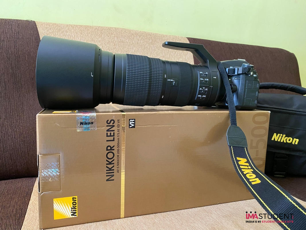Buy Nikon AF-S NIKKOR 200-500mm f/5.6E ED VR Lens Online in India