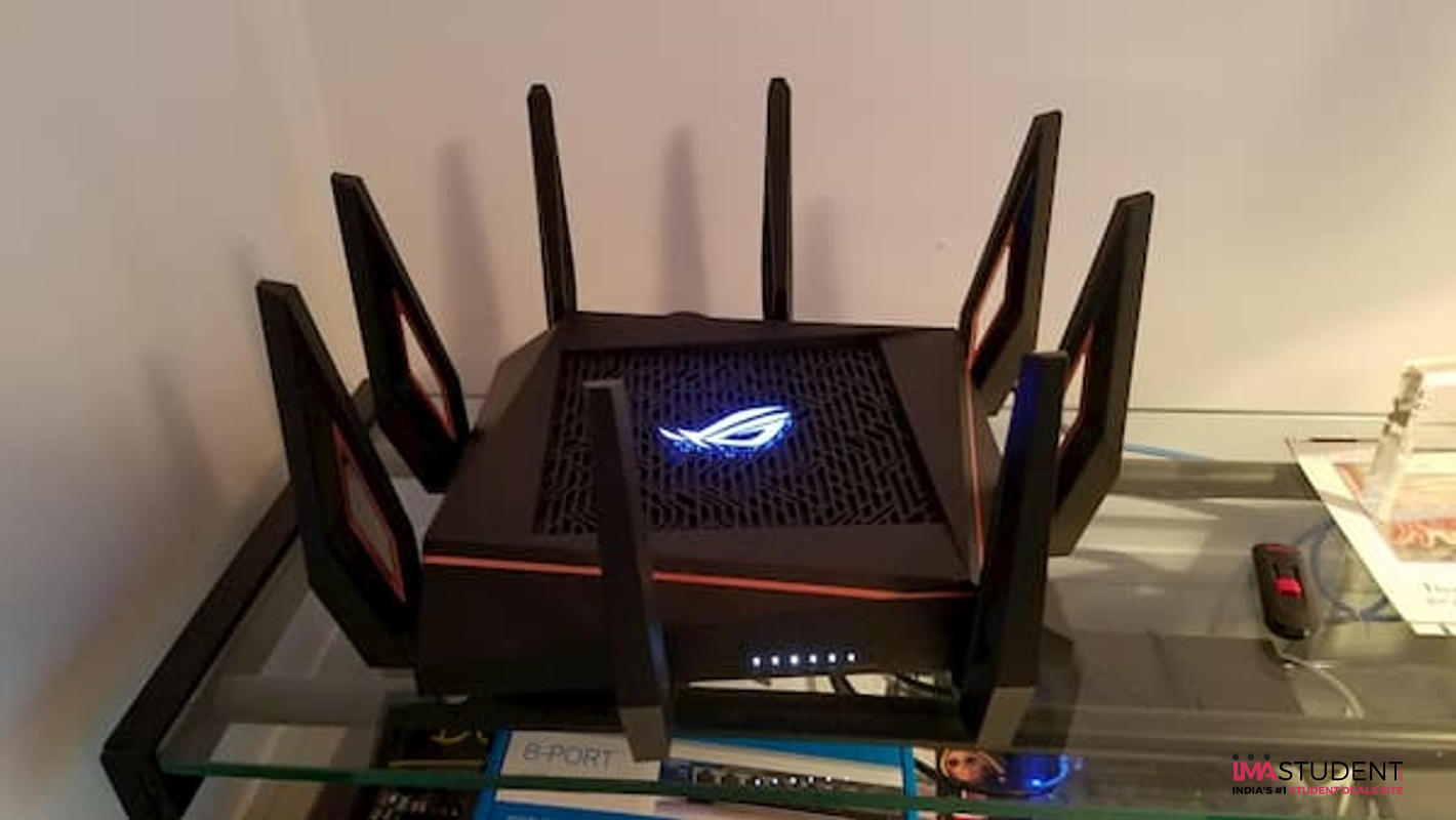 Buy ASUS ROG GT-AX11000 Tri-Band Wi-Fi Gaming Router at Lowest 