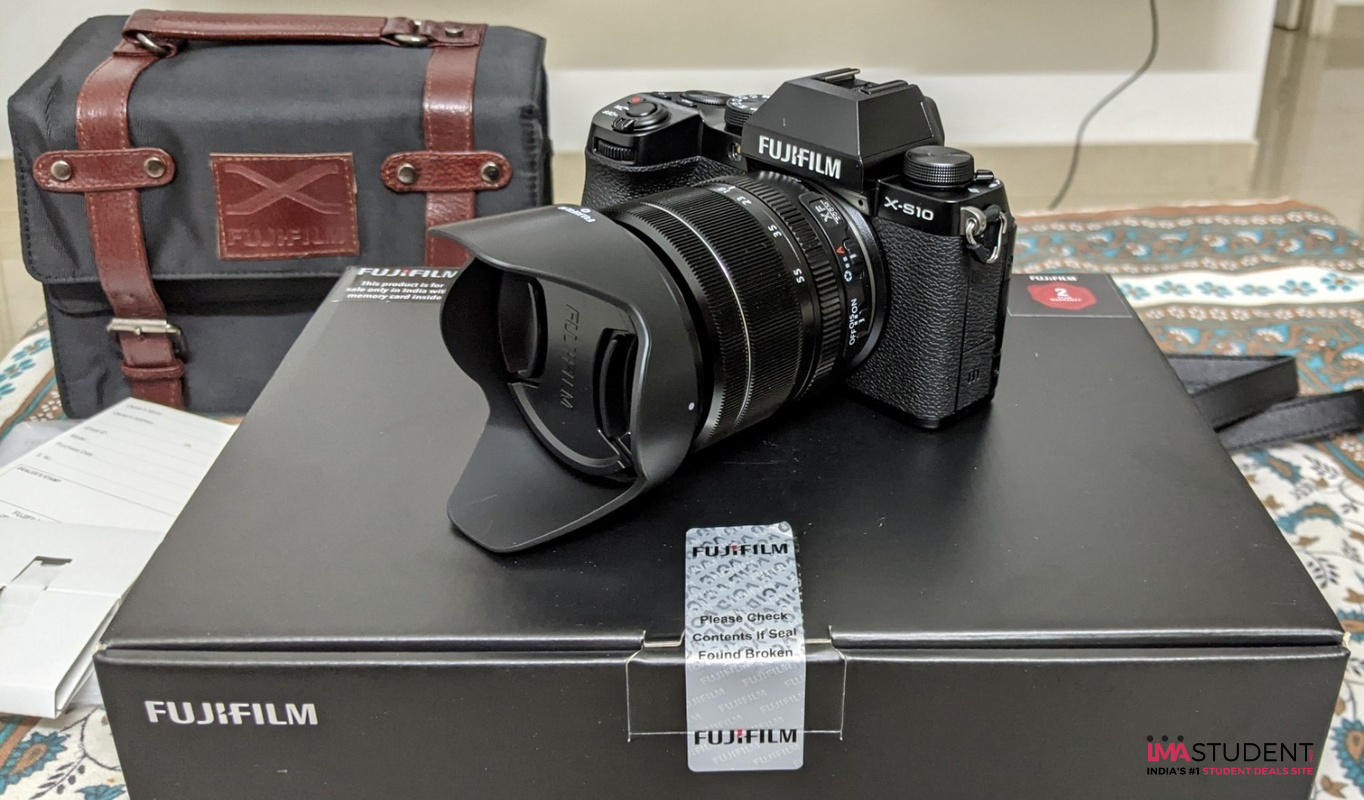 Buy FUJIFILM X-S10 Mirrorless Camera with 18-55mm Lens at Lowest