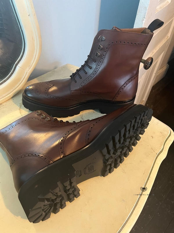 Frye george lug wingtip derby outlet