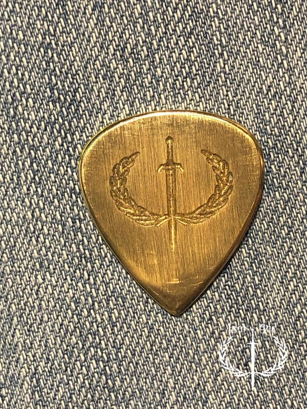【はこぽす対応商品】 Picks Guitar Metal Brass - Accessories Guitar Age Iron カトラリー(スプーン等)