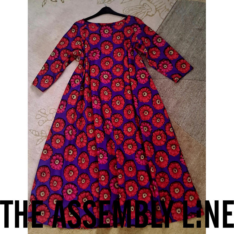 SQUARE NECK DRESS SEWING PATTERN The Assembly Line shop