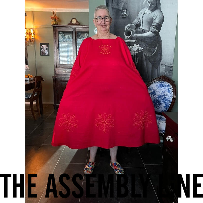 SQUARE NECK DRESS SEWING PATTERN The Assembly Line shop
