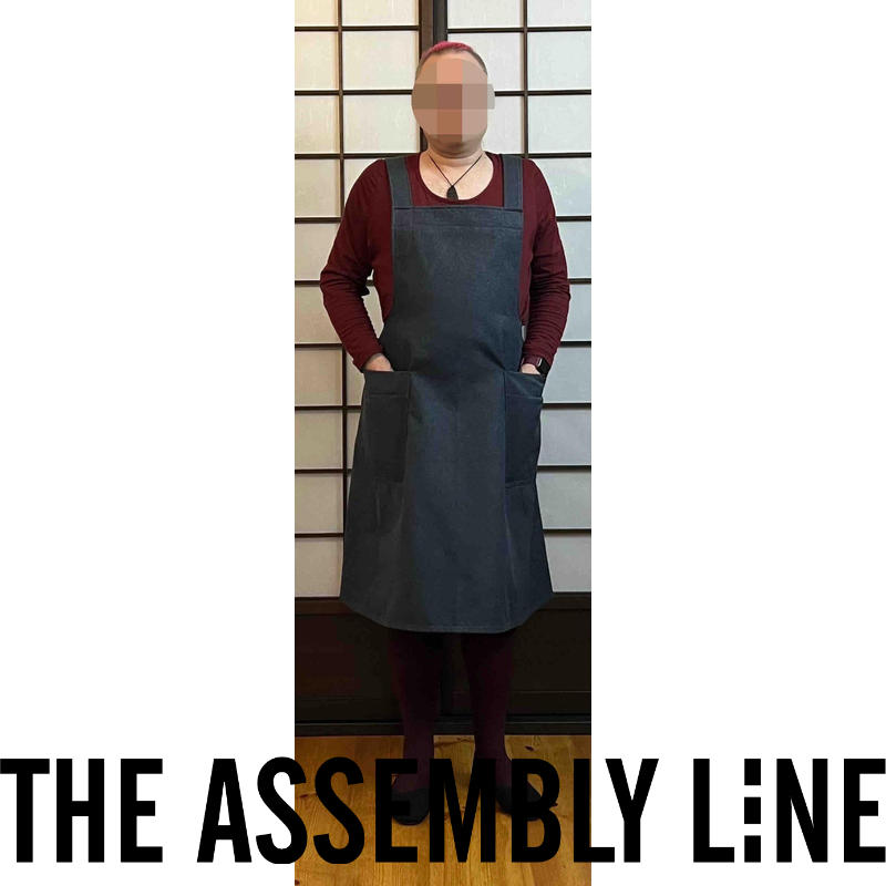 APRON DRESS SEWING PATTERN The Assembly Line shop