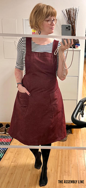 knee length dresses for ladies The Assembly Line Cuff Dress Sewing Pattern – Loom and Stars