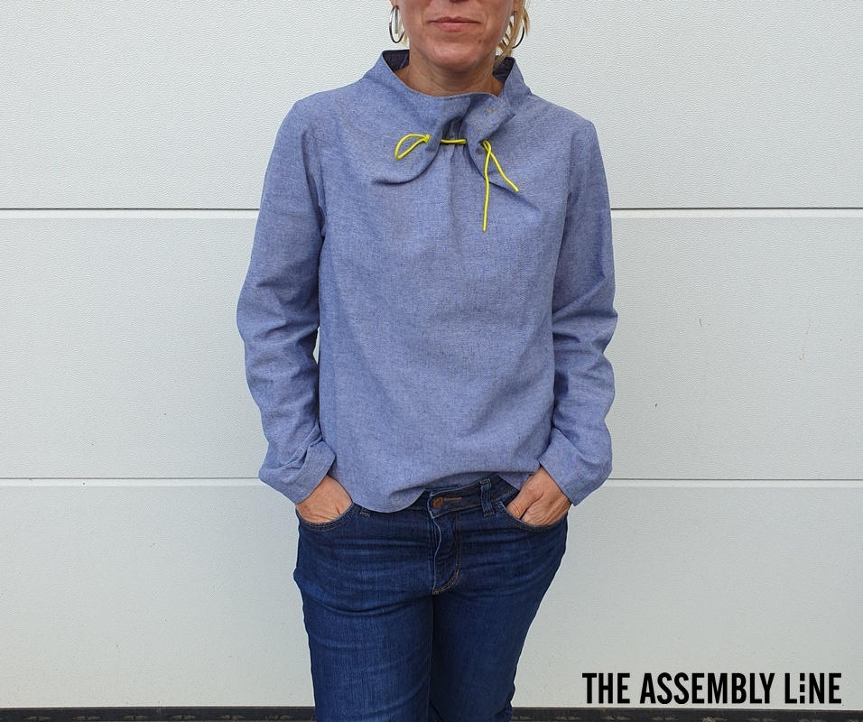 Elastic Tie Sweater Pattern - The Assembly Line