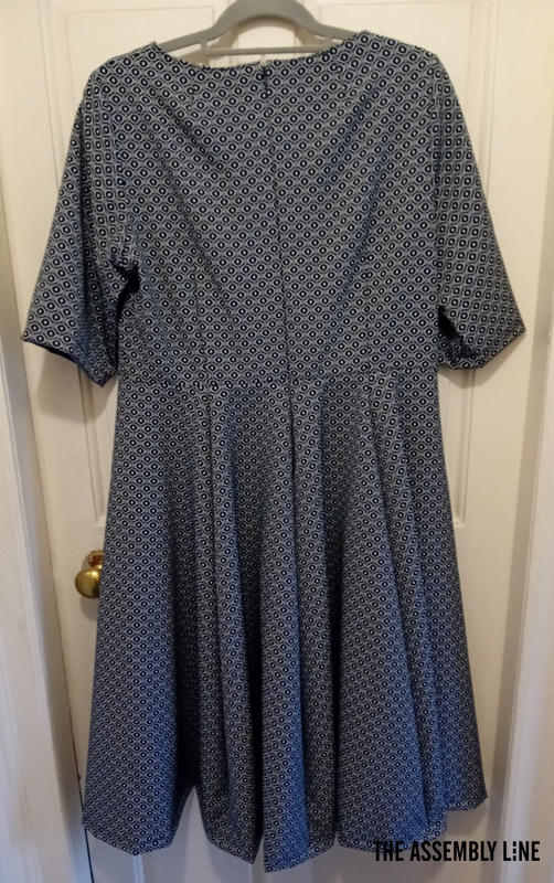 knee length dresses for ladies Tulip Dress Pattern