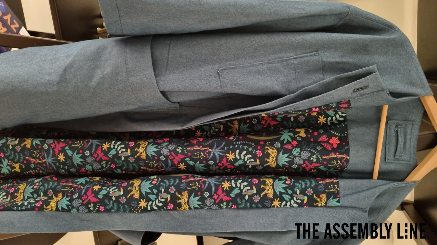 Pattern Review: The Assembly Line Wrap Jacket (times two)