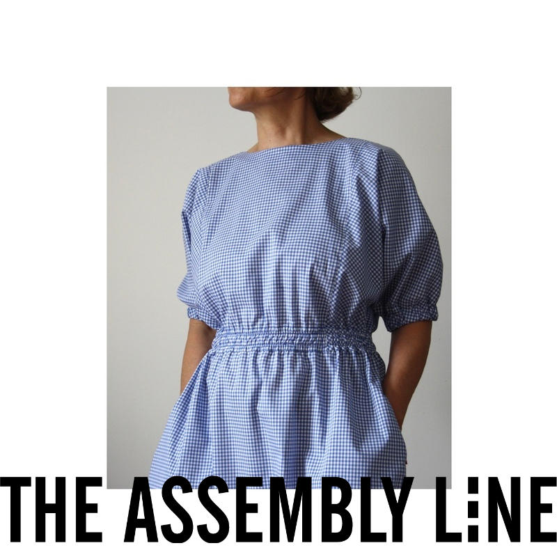chinese dress ladies Cuff Top Pattern by The Assembly Line – House of Cloth main image 0