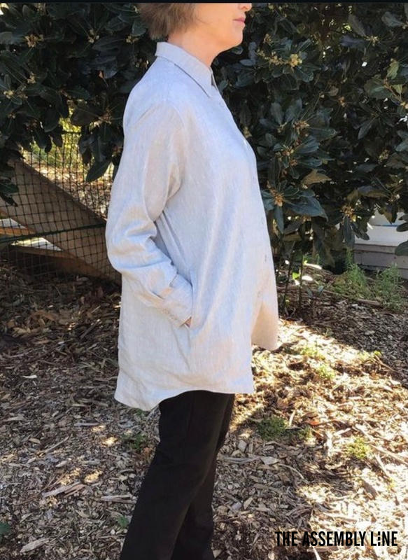 Oversized Shirt Pattern - The Assembly Line