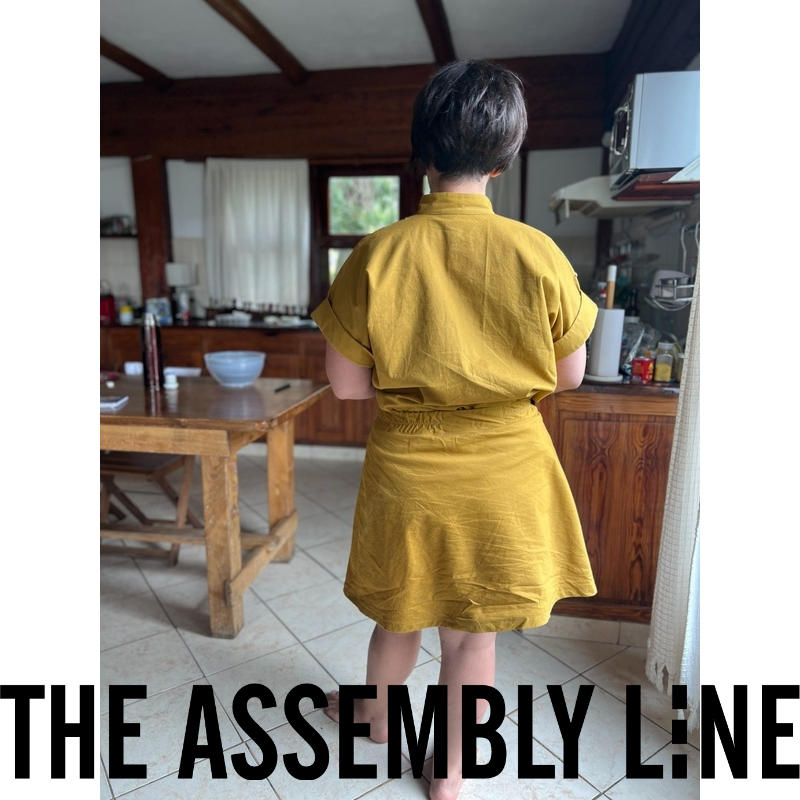 CAP SLEEVE SHIRT SEWING PATTERN The Assembly Line shop