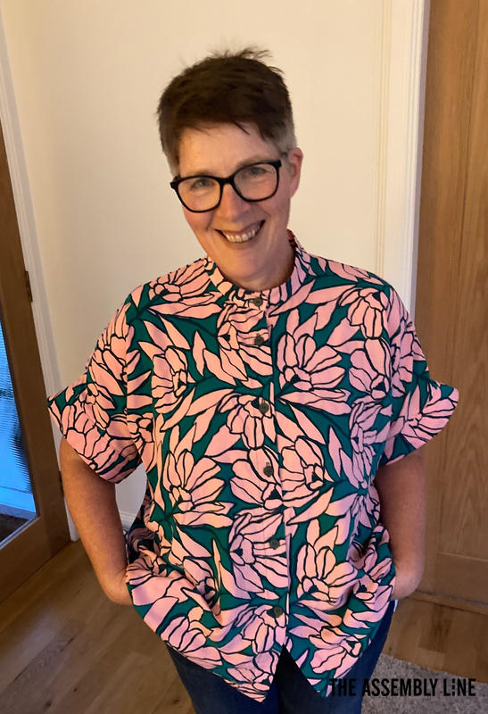 CAP SLEEVE SHIRT SEWING PATTERN The Assembly Line shop