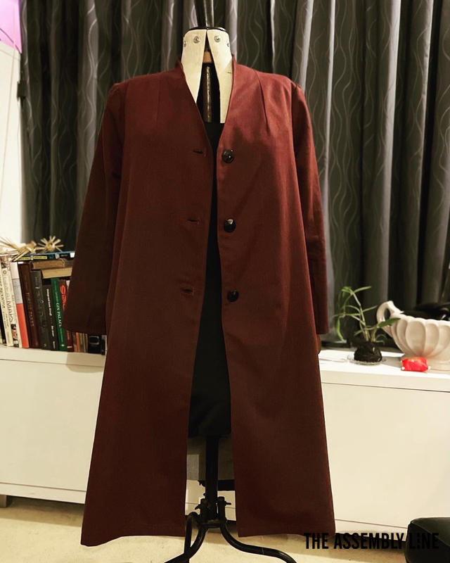 Pattern Review: The Assembly Line Wrap Jacket (times two)