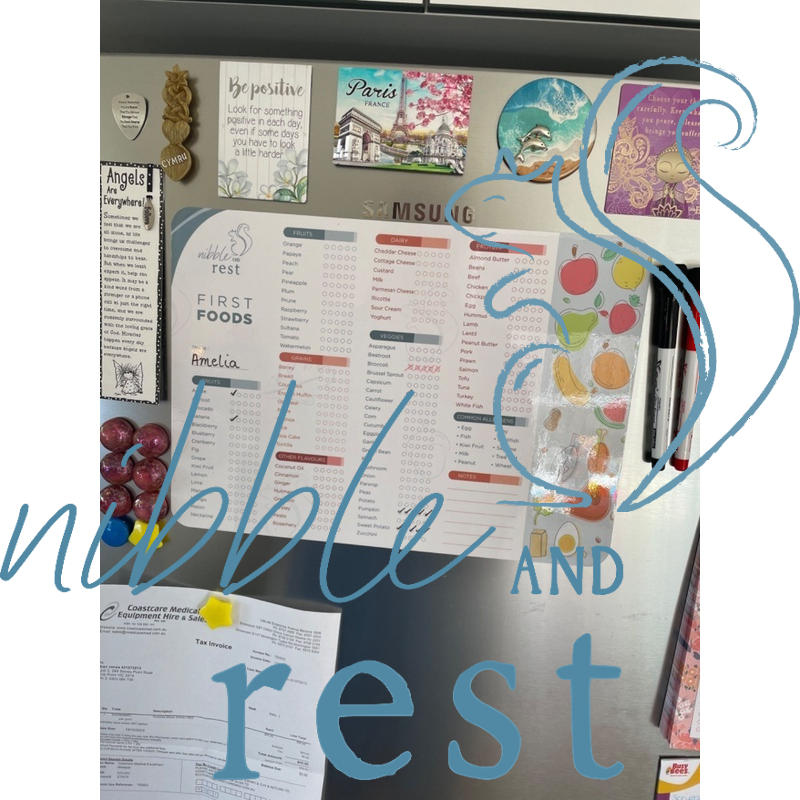 Baby's First Foods, Digital Tracker, Printable Chart, Purée or Baby Led Weaning, Baby Food Diary Baby's First Foods, Digital Tracker, Printable Chart, Purée or Baby Led Weaning, Baby Food Diary