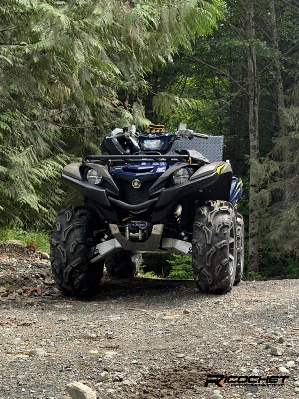 10Piece Complete Aluminum Skid Plate Set, Yamaha Grizzly 700