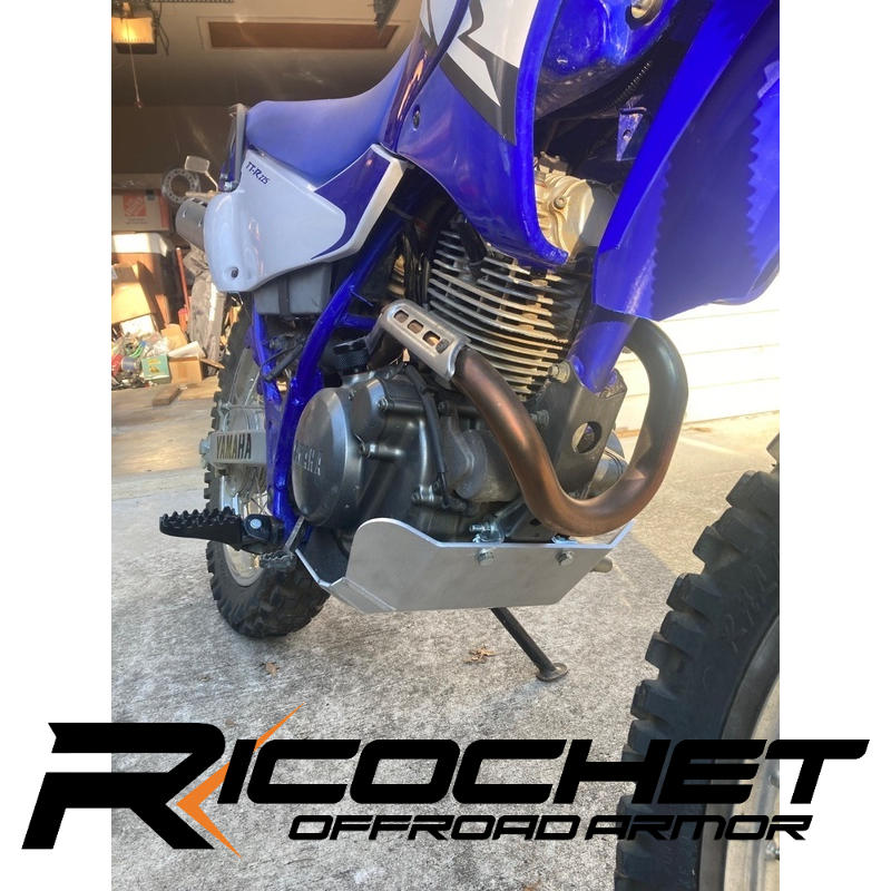 Skid Plate | Yamaha TT-R225 & XT225 – Ricochet Off-Road Skid Plate | Yamaha TT-R225 & XT225 – Ricochet Off-Road
