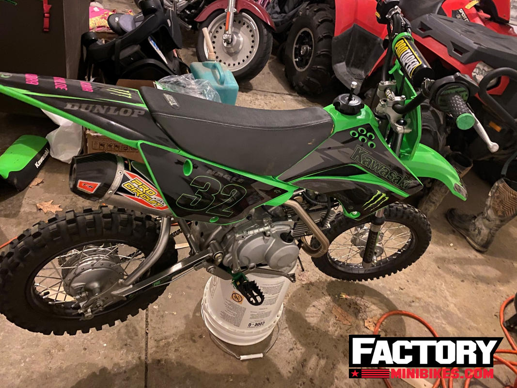 Pro circuit shop exhaust klx 110