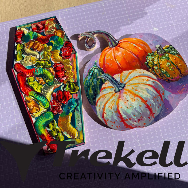 Coffin Block Painting Panels - Shop Wooden Canvases | Trekell