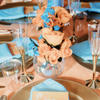 real user review 6 Pack | 5oz Clear / Gold Plastic Champagne Flutes, Disposable Glasses With Detachable Base