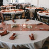 real user review Blush Seamless Polyester Round Tablecloth 120