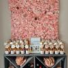 real user review 11 Sq ft. | Blush Rose Gold UV Protected Hydrangea Flower Wall Mat Backdrop - 4 Artificial Panels
