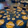 real user review 6 Pack Gold Round Reef Acrylic Plastic Charger Plates, Dinner Charger Plates 13