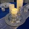 real user review Set of 3 | Silver Flameless LED Remote Operated Pillar Candles Wrapped With Fairy String Lights, Battery Powered - 4