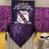 real user review Purple UV Protected Hydrangea Flower Wall Mat Backdrop 4 Artificial Panels 11 Sq ft.