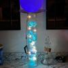 real user review 6ft Silver Disco Mirror Ball Battery Operated 15 LED String Light Garland, Multicolor