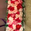 real user review 12 Bushes | Blush Rose Gold Silk Peonies Bouquet, Artificial Flower Arrangements