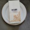 real user review 20 Pack | Rose Gold Foil White Airlaid Soft Linen-Feel Paper Dinner Napkins, Disposable Hand Towels - Fleur Vintage